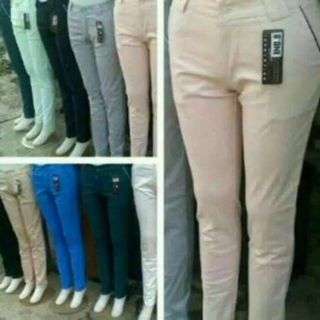 CELANA CHINOS WANITA)CELANA CINO/CELANA KANTOR CHINOS/DOBLE STRET