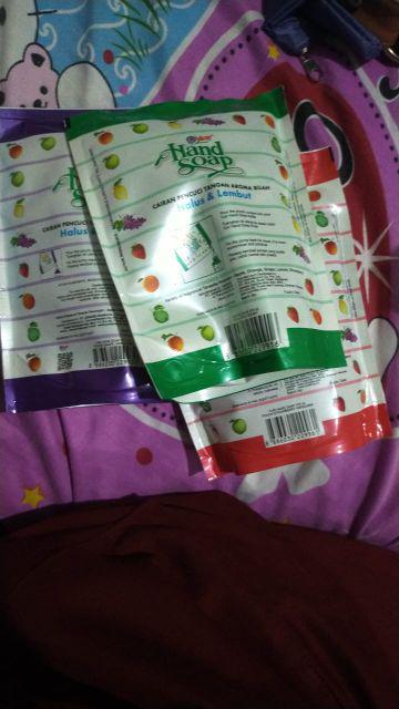 Yuri Lemon Refill Hand Soap Grape, Apple, Orange, Strawbery