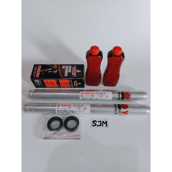 As shock depan+OiL seal as sok 1 set kiri kanan Yamaha Mio M3.Mio z 125.fino 125.Soul gt 125(2PH