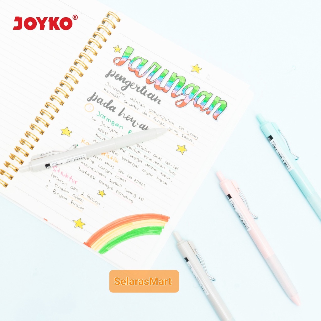 

JOYKO - Pena Gel GP-343 Pasuteru Hitam - Pcs