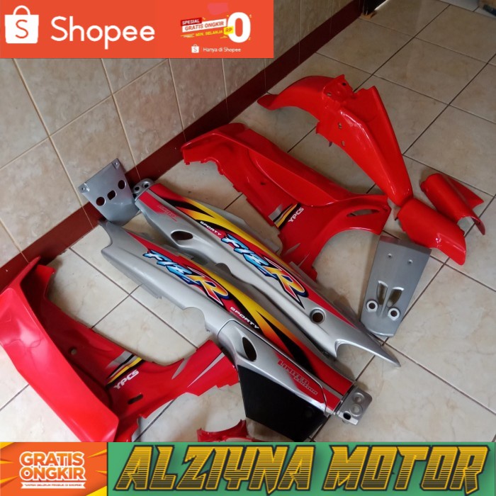 Full body Alus Yamaha F1ZR merah silver