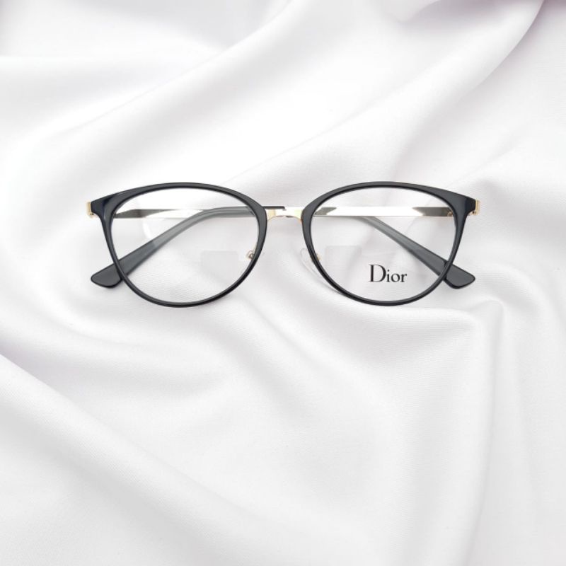 Frame kacamata wanita trend | kacamata minus ntiradiasi | kacamata best seller 1770-Hitam Gold