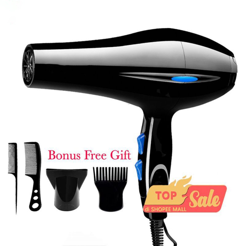 Hair dryer CFJ-1 Pengering Rambut Daya tinggi Compact Hair Dryer Black Hair dryer mini