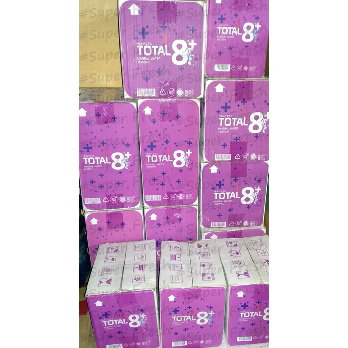 

TRADISIONALMINUMAN- TOTAL 8+ WATER 1000ML X 6 BOTOL + AIR MINUM TOTAL 8+ AIR ALKALI -MINUMAN-