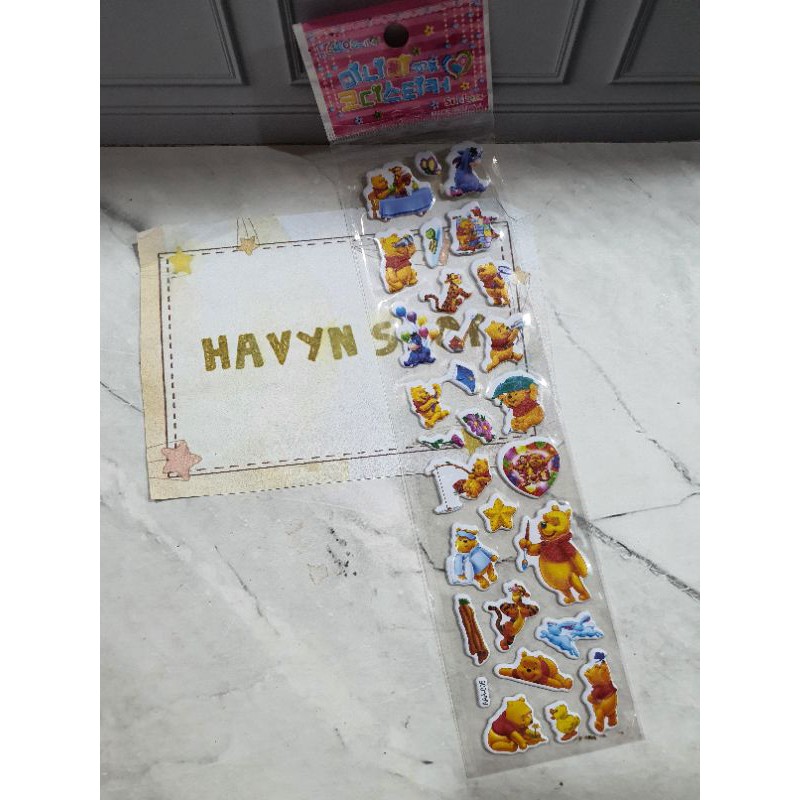 sticker/stiker TANGGUNG-Winnie the Pooh