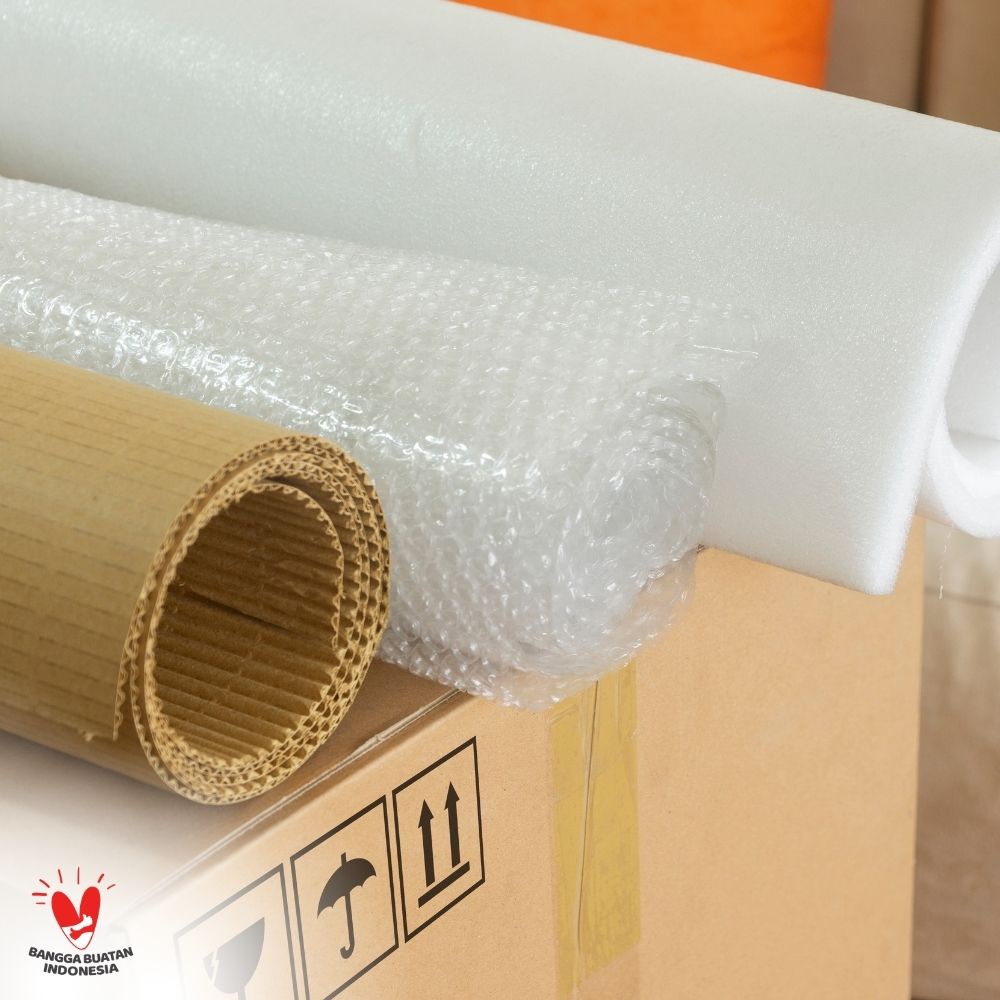 

Ekstra Plastik Bubble (Bubble Wrap) + Dus Untuk Packing