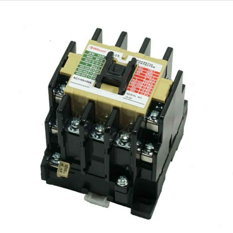 Magnetic Contactor SK-25 220 volt 220V AC Kontaktor SK 25 220VAC Saklar Listrik