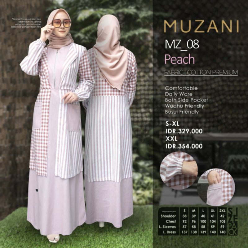 GAMIS MUZANI MZ 08 / GAMIS MUZANI TERBARU