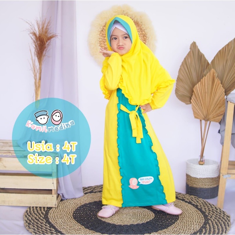 Gamis Anak Hagia Series Kamil Medina Upright