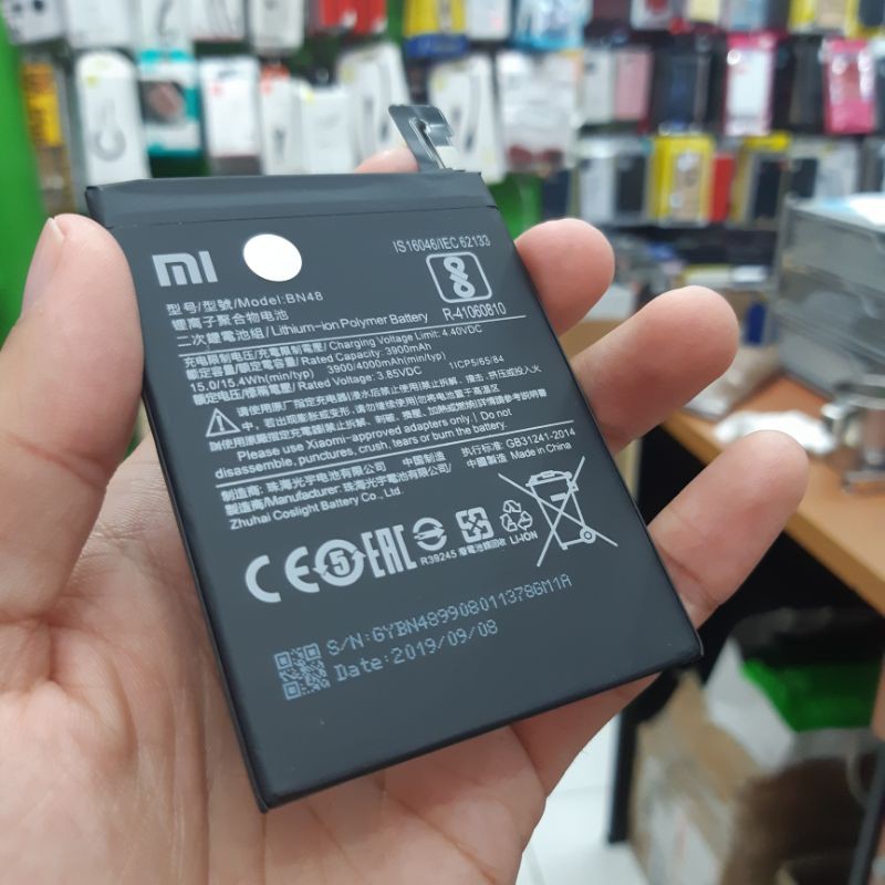 Xiaomi BN48 Baterai Redmi Note 6 Pro BN-48 Original 100% Garansi 1 Bulan