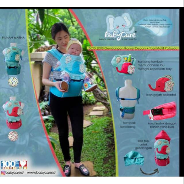 Gendongan hipseat babycare BCG 2008