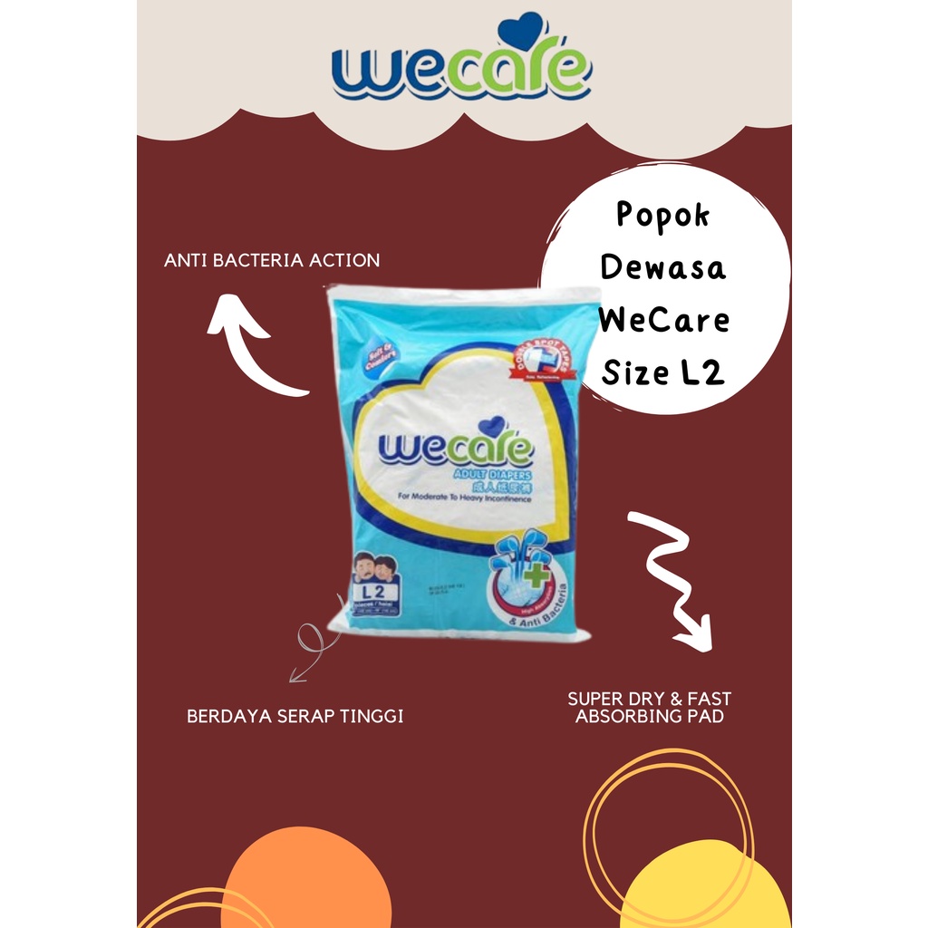 Popok Dewasa WeCare Size L2