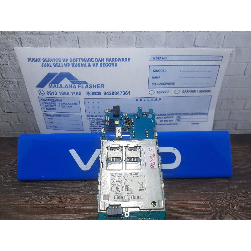 Mesin samsung galaxy v normal