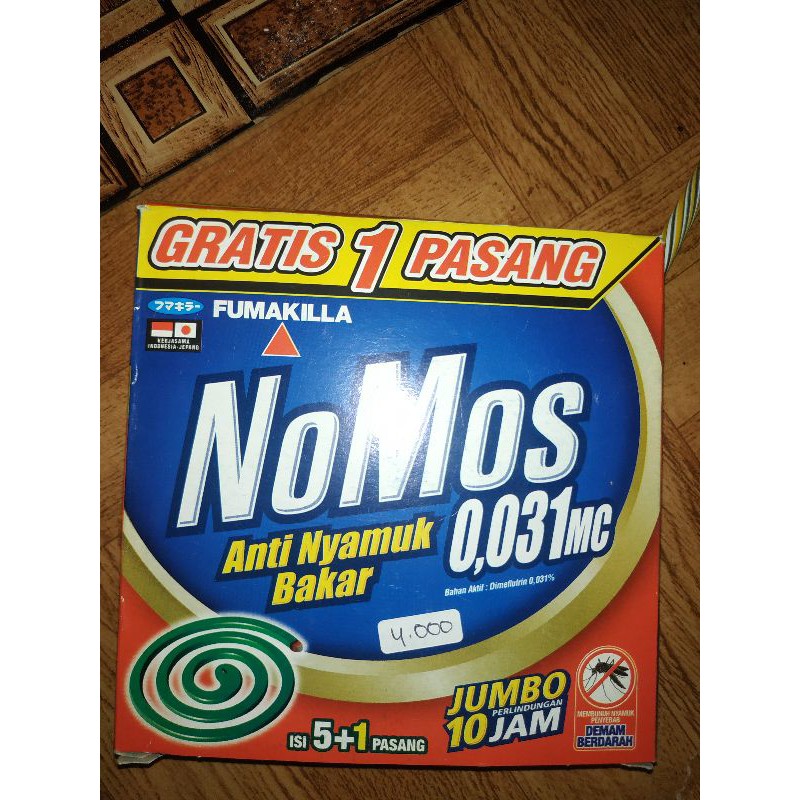 

NoMos obat nyamuk bakar