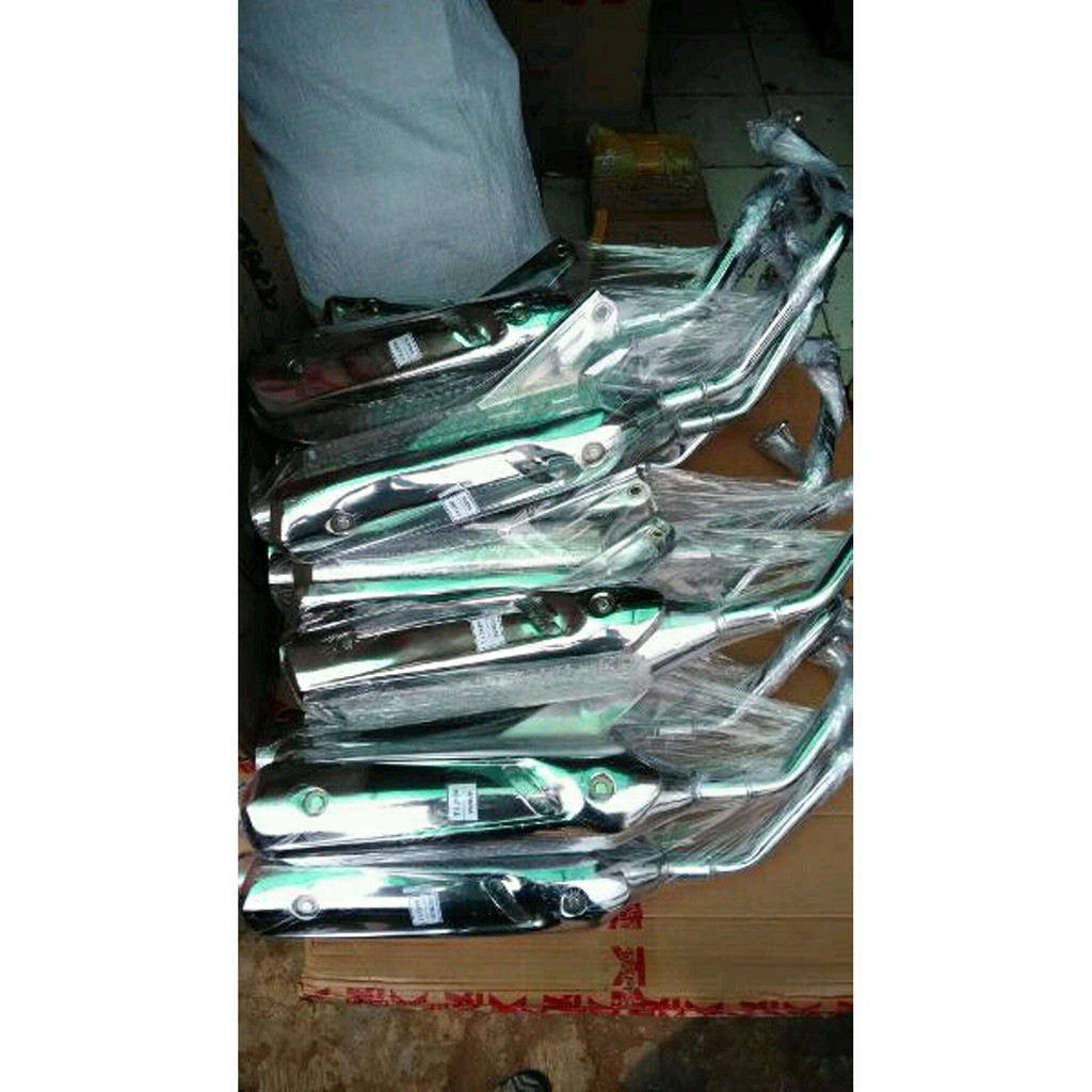 knalpot bobokan racing standart crhome mio smile Murah bac 8763