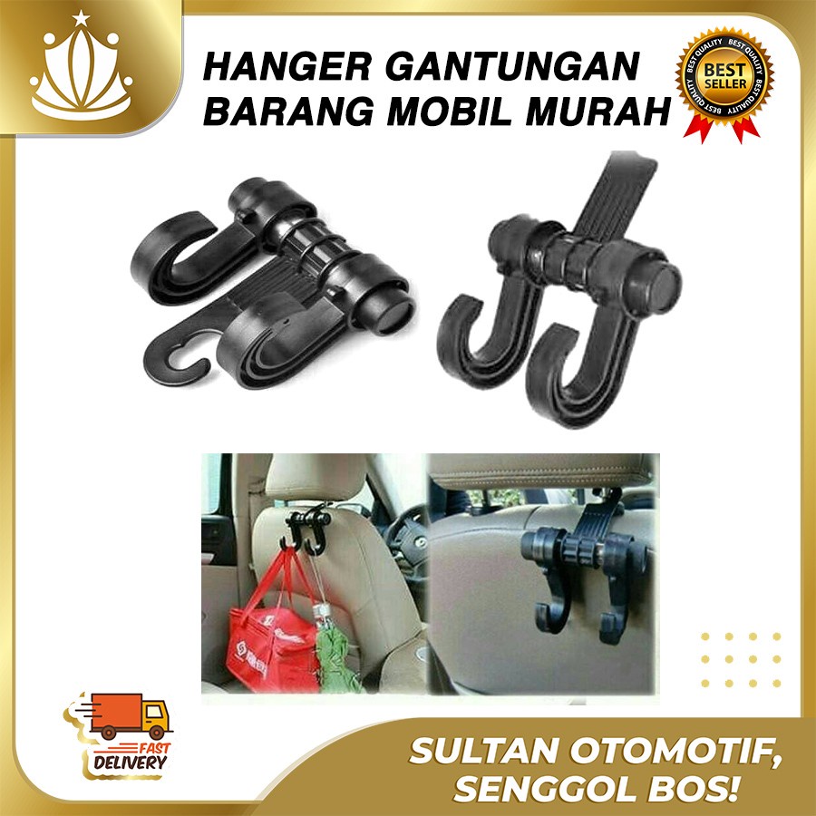 Gantungan Mobil Gantungan Tas Belanja Rak Jok Car Organizer Mobil