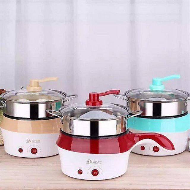 Pe8 Multifunctional Electric Fry Pan Panci Listrik Lapisan Keramik