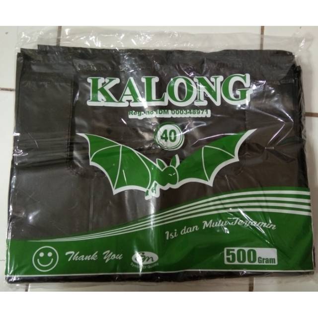 Kantong pelastik / keresek hitam TEBAL