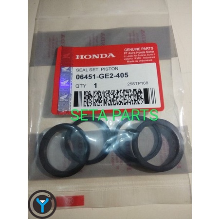 Seal Kaliper Cakram Oring Piston Sil Cakram Depan Tiger Lama Revo Supra X Fit 125 Kharisma Mega Pro 