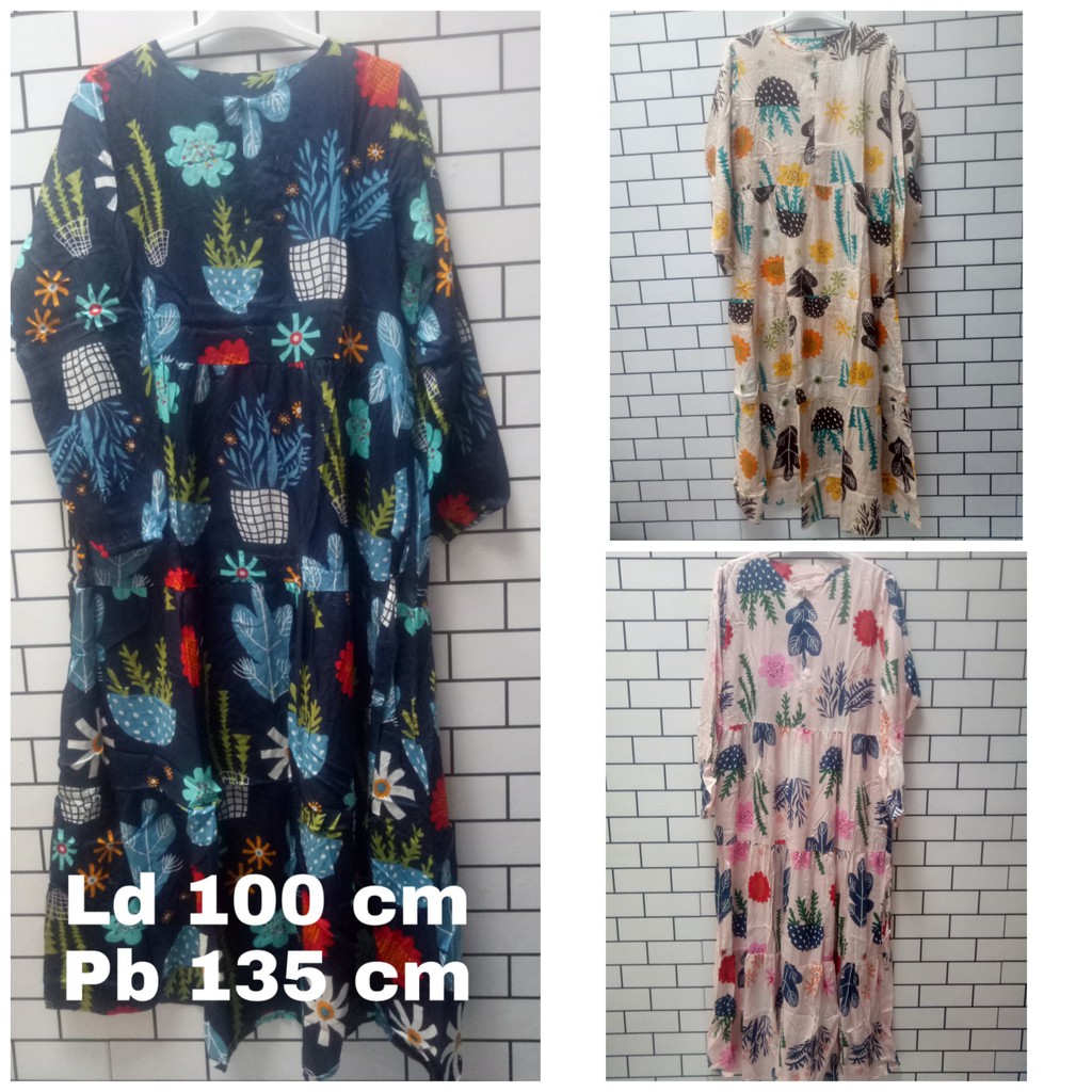 Gamis Rayon Rayon Viscose