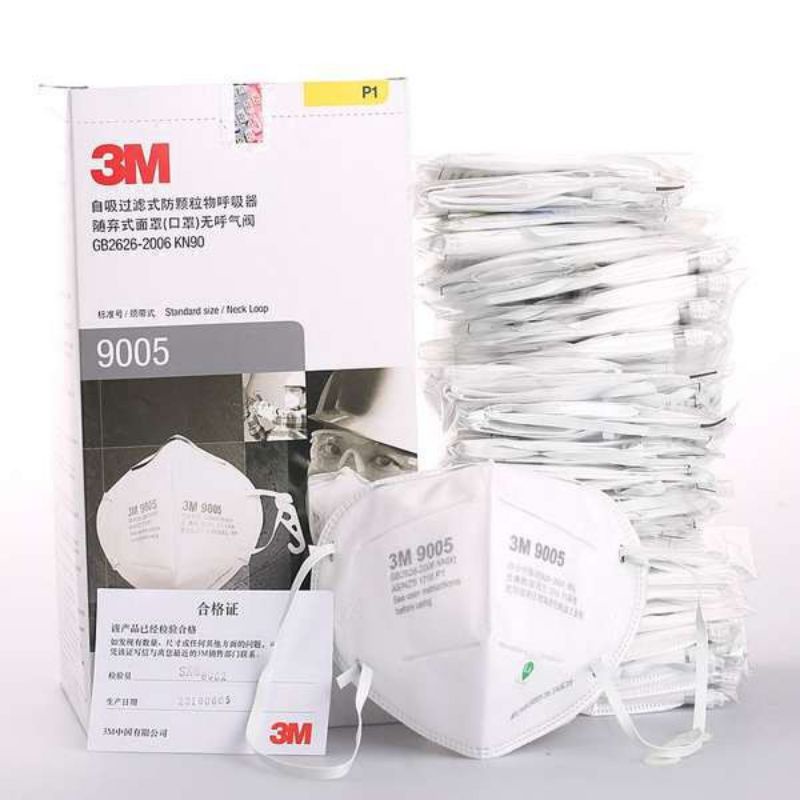 Masker 3M KN95/KN90 9005 Earloop Hook