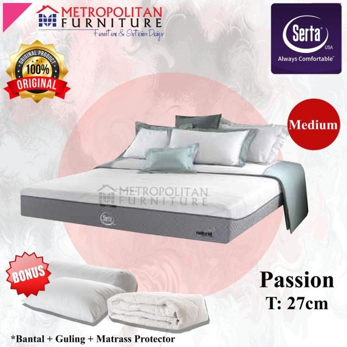 KASUR SPRINGBED SERTA PASSION SPRING BED MATRAS DG61464EZ