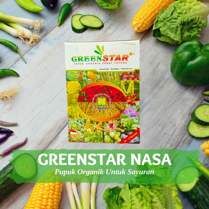 

Greenstar Nasa pupuk sayuran dan bunga