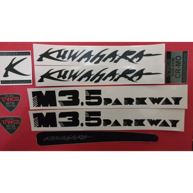 Decal Kuwahara M35 Parkway