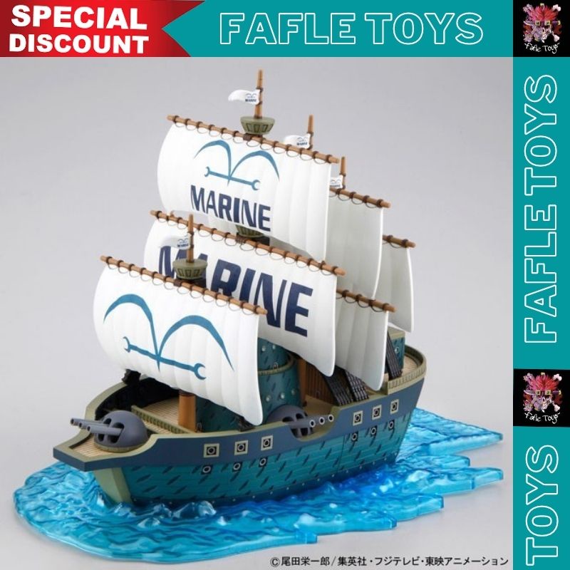 Kapal Marine One Piece Figure / Action Figure Kapal Angkatan Laut / Action Figure Kapal One Piece / 