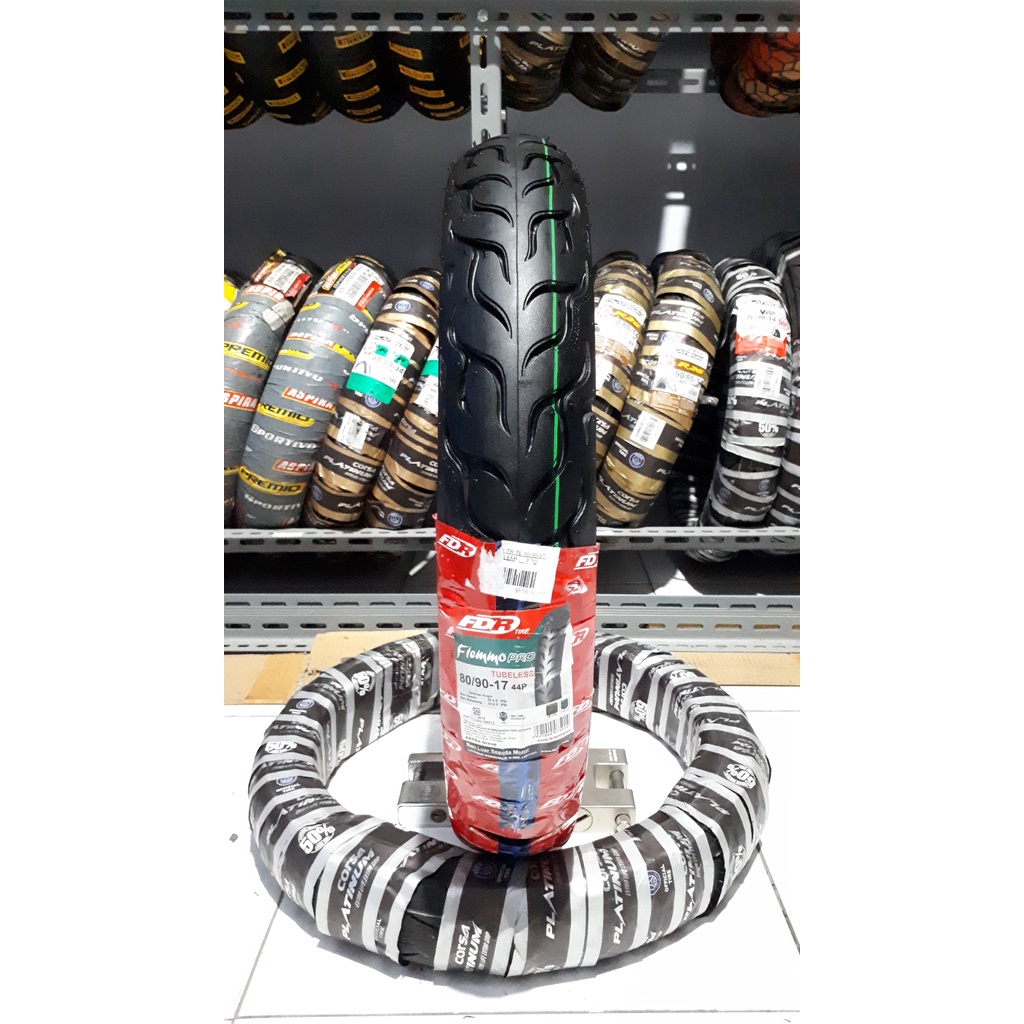 Ban FDR Flemmo Pro TL 80.90.17 Ring 17 Ban Harian Motor Bebek Athelete Jupiter Karisma Revo Satria S