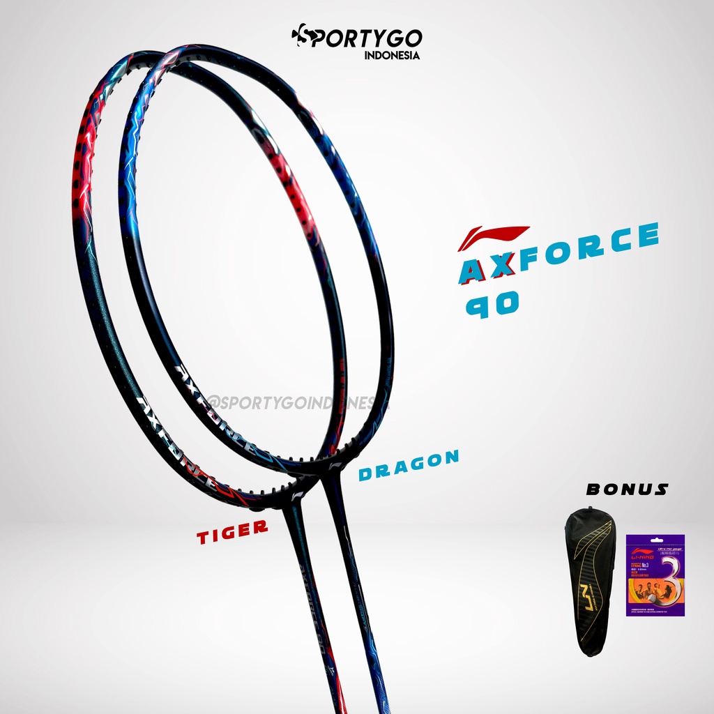 Raket badminton Lining AX FORCE 90 Dragon & Tiger / AXFORCE Original