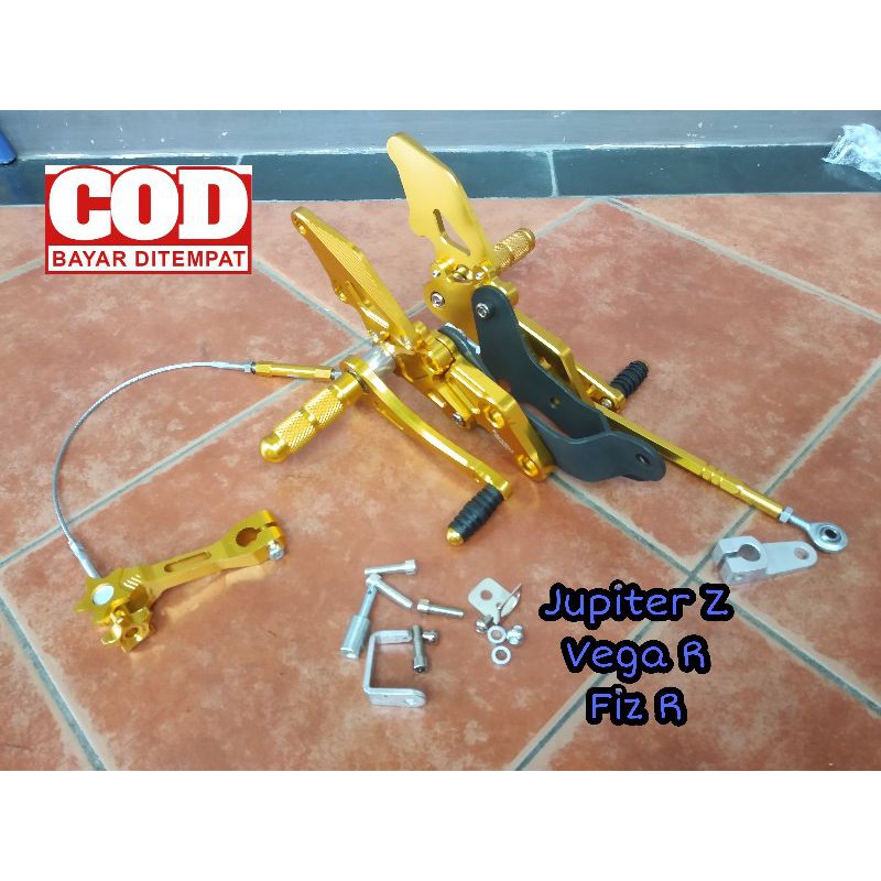 underbone full cnc Jupiter z lengkap braket kabel rem/paha rem