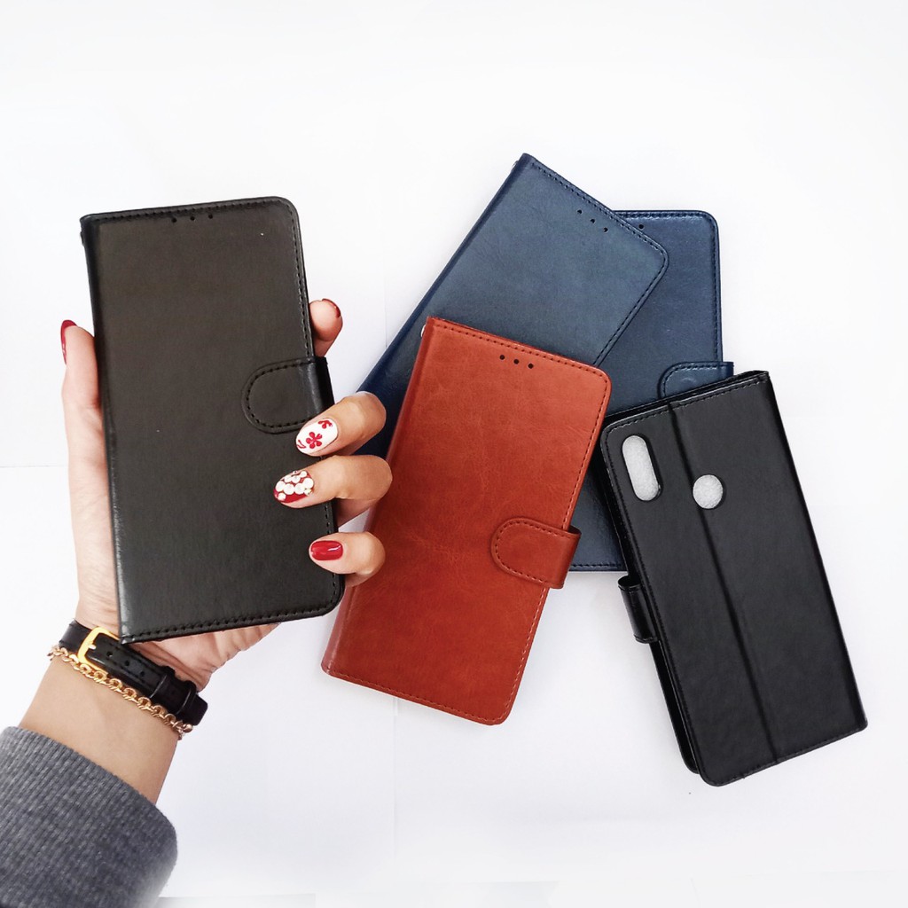 CASE HOGOO FLIP CASE SAMSUNG A10 A20 A30 A50 A70 A80 A90  A11 A50S A5 2017 A7 2018 A21