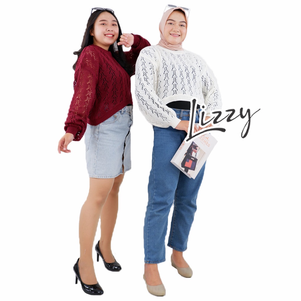 Lizzy - BLOUSE QIANA JARING PREMIUM