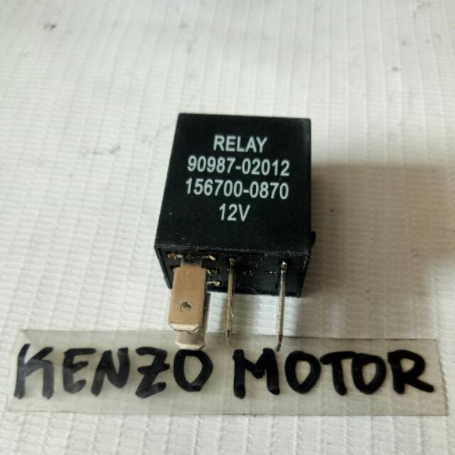 RELAY LAMPU STOP KIJANG KAKI 4 90987-02012 156700-0870