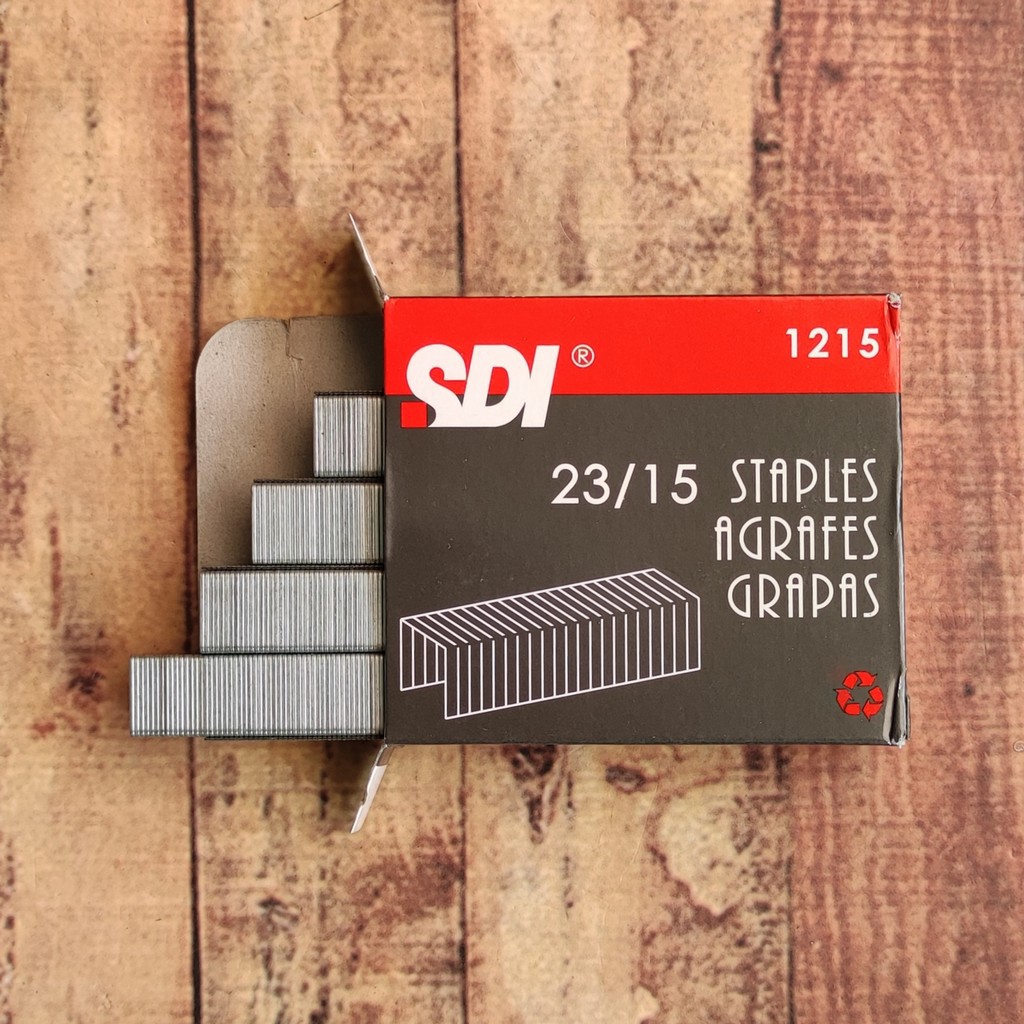 1Pack Kecil Isi Stapler SDI 12/15 - Isi Staples Jilid SDI 2315