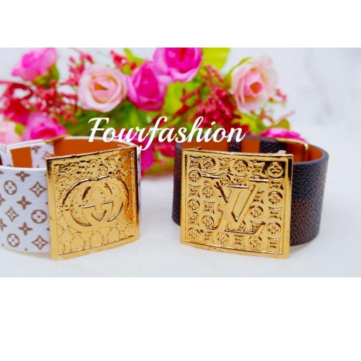 ✲ Gelang Jam/Sabuk Kulit Lebar 3CM Titanium Premium Limited ✹