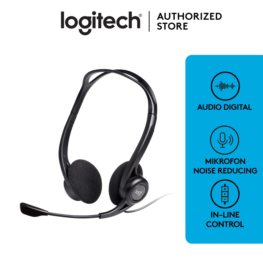 Logitech H370 USB Headset Noise Cancelling