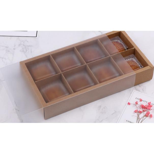 

box transparan dove / kotak packaging panjang besar / gift box