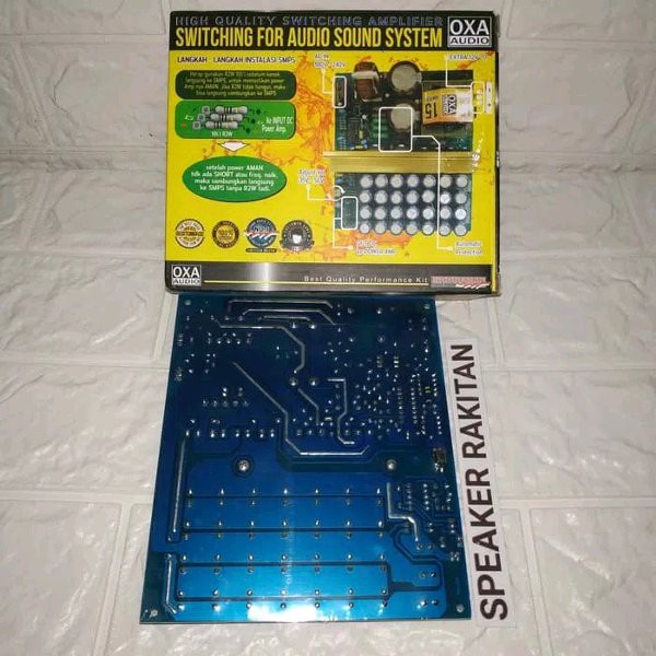 Kit Power Suply Switching SMPS 15A CT 35-56V