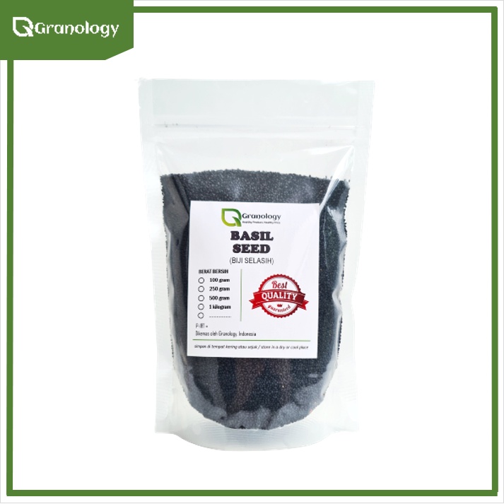 Biji Selasih / Basil Seed (500 gram) by Granology