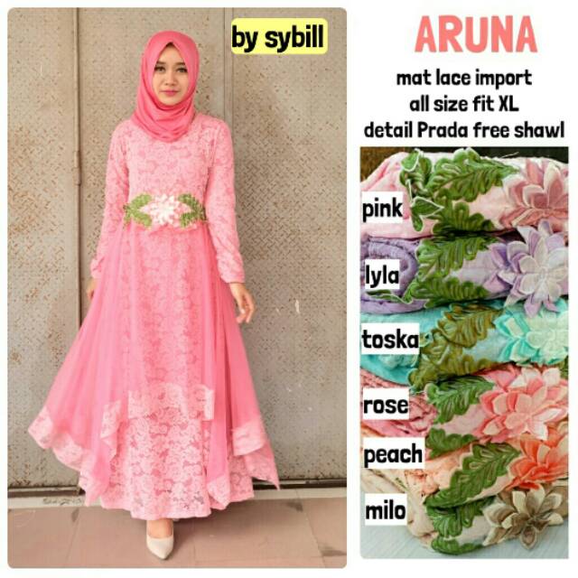 Aruna dress brukat