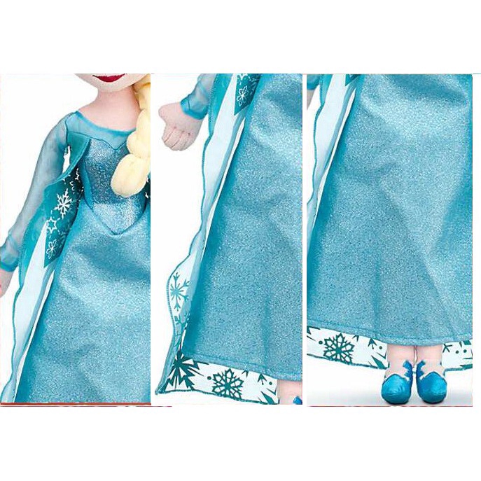 Ifone Boneka Princess Disney Frozen Elsa &amp; Anna Ukuran 40cm / 50cm untuk Hadiah Natal