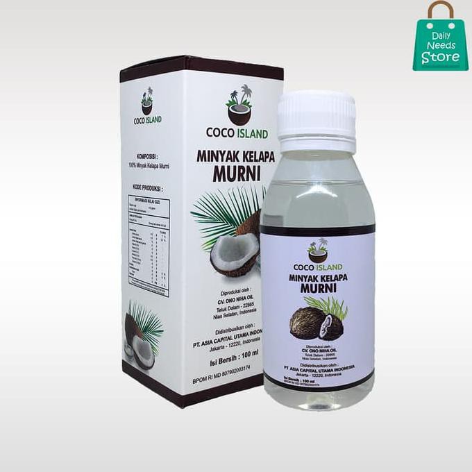 

Minyak Kelapa Murni/Virgin Oil/VCO/Coco Island/100ml