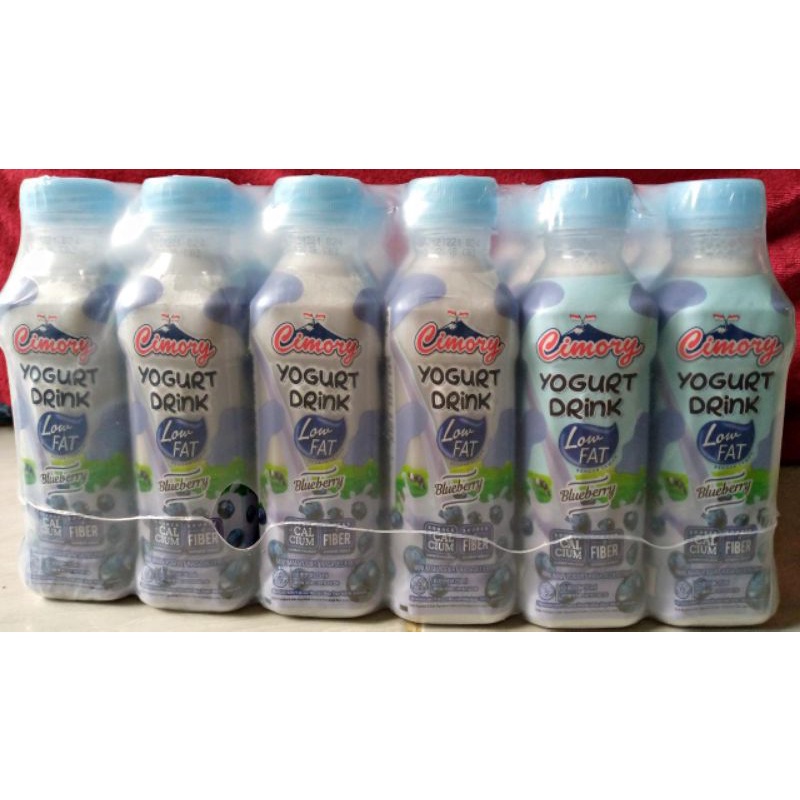 Cimory yogurt drink 250 ml blueberry low fat