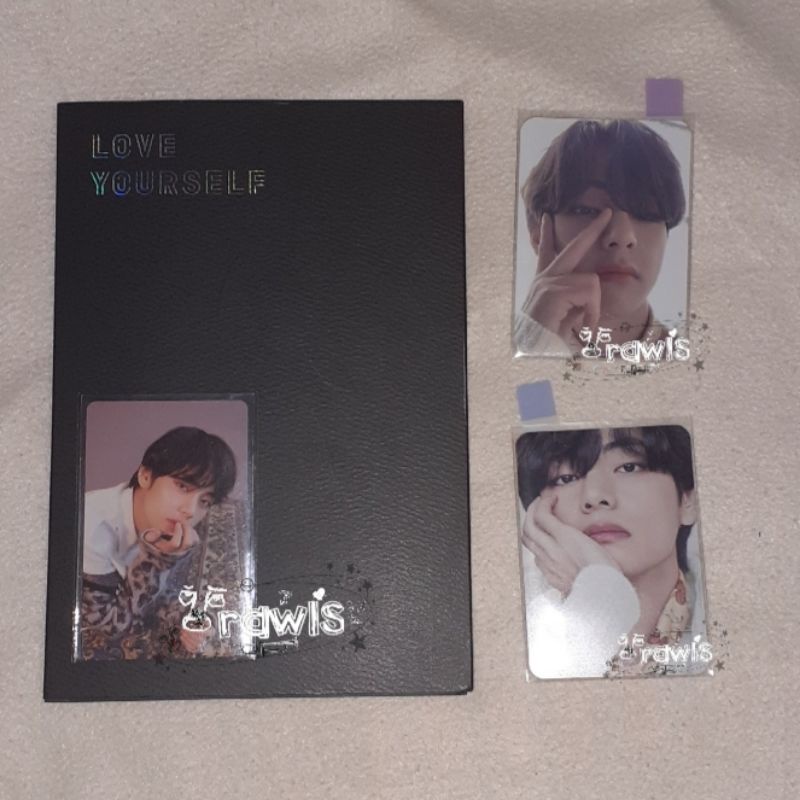 Taehyung tear o fullset (-stand) + dicon taehyung 2020