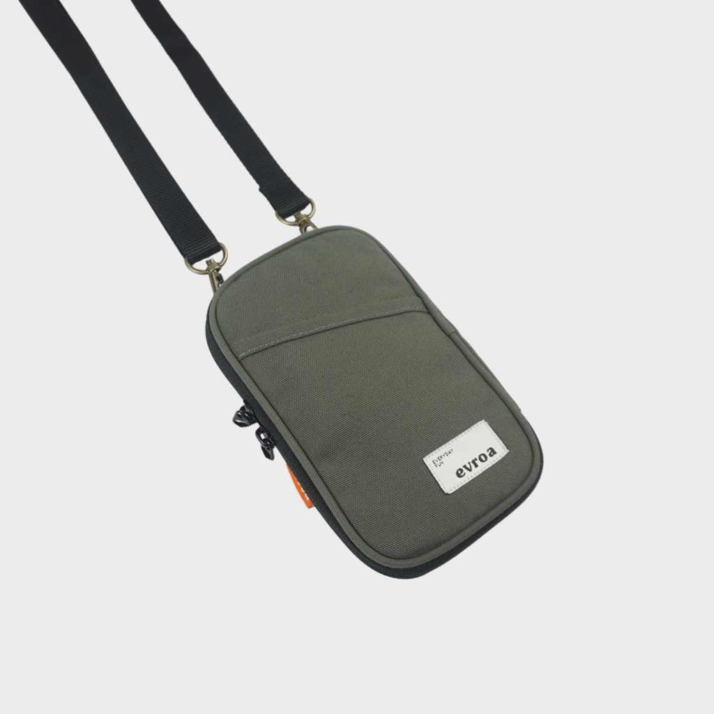 Evroa Polka Sling Phone - Dark Grey