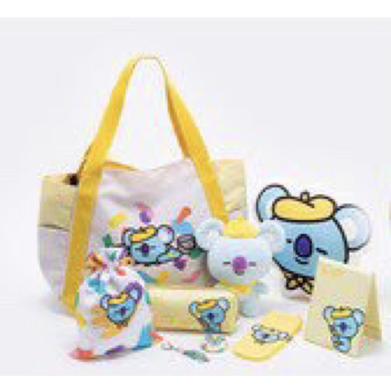 READY STOCK OFFICIAL SHARING BT21 KOYA - HAPPY BAG LOFT JAPAN