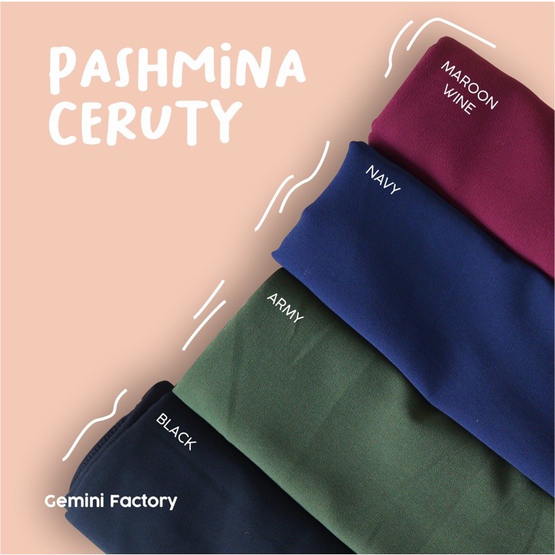 Hijab Pashmina Tali Pashmina Ceruty Pashmina Kekinian Pashmina Tasikmalaya | Hjb