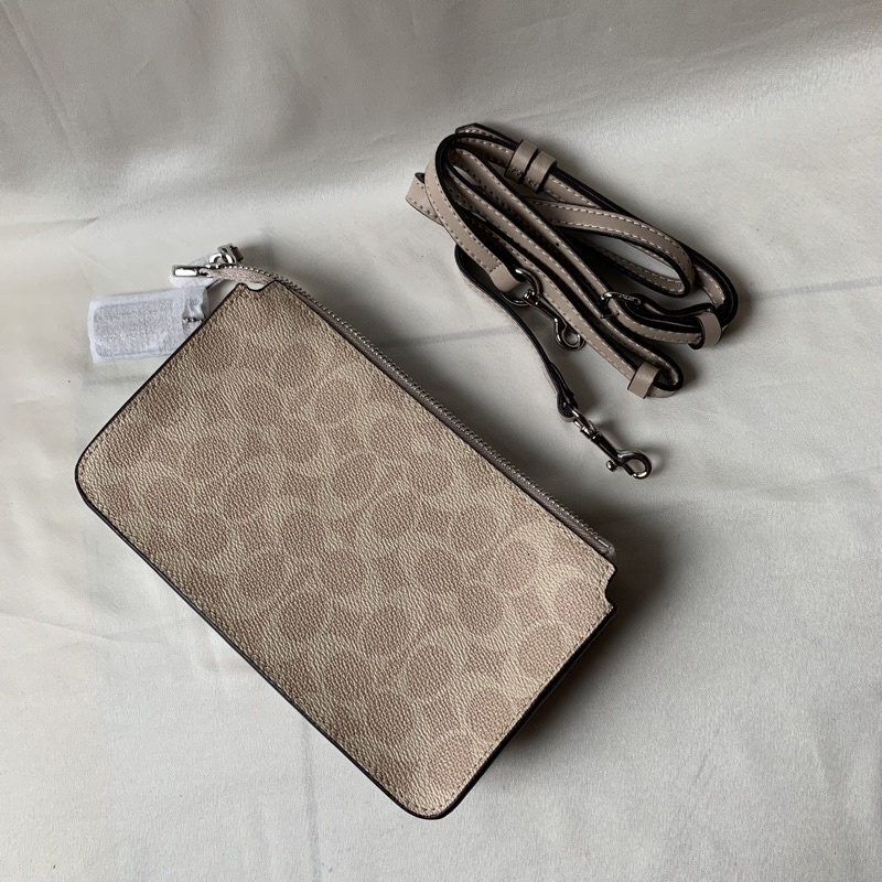 Noa Pop-Up Messenger In Colorblock Signature Canvas(Coach 37458)